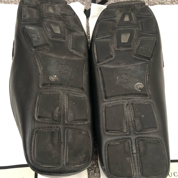 Gucci Leather Driver with Web - Picture 7 of 7